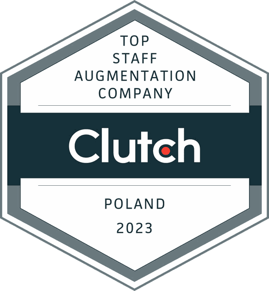 Clutch Top Staff Augmentation Company Poland 2023 award
