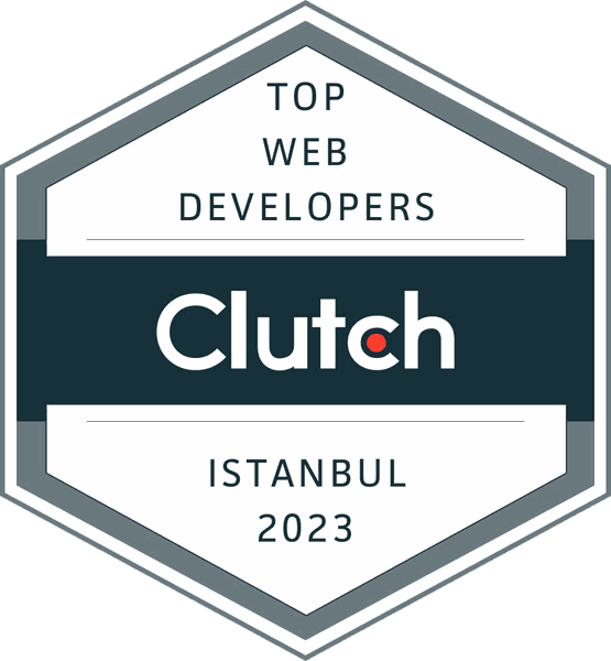 Clutch Top Web Developers Istanbul 2023 award